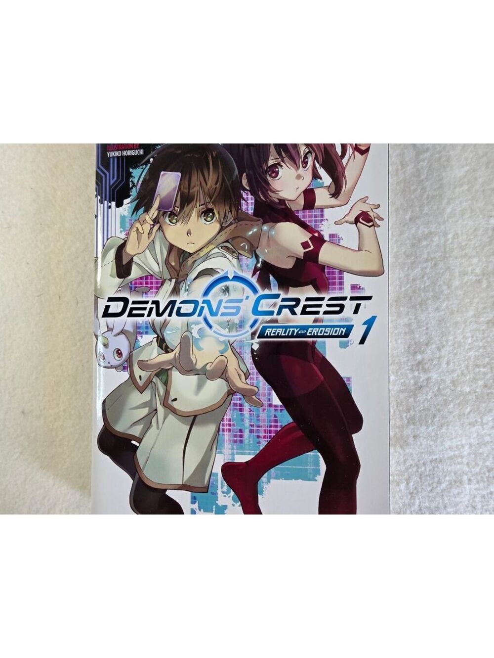Demons’ Crest Vol 1 Reality Erosion Reki Kawahara Light Novel Yen On New